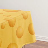 Gelbes Käse-Muster Tischdecke (Beispiel)