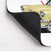 Gelbes klassisches Auto Mousepad (Ecke)