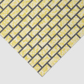 Gelbes, klassisches, inspiriertes seidenpapier (Ausschnitt)