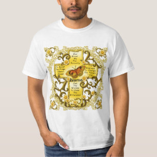 Gelbes Kreuz der Ruhe  T-Shirt
