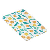 Gelbes Kronleuchter Blumenmuster - naturlich Inspi Magnet (Rechte Seite)