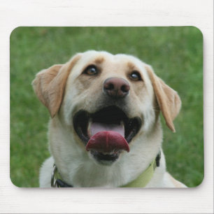 Gelbes Labrador mousepad