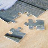 Gelbes Labrador-Puzzlespiel Puzzle (Seite)