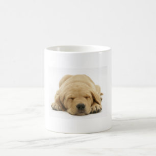 Gelbes Labrador retriever Kaffeetasse