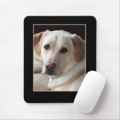 Gelbes Labrador retriever Mousepad (Mit Mouse)