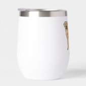 Gelbes Labrador Retriever Niedlicher Labrador Dog  (Rechts)