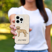 Gelbes Labrador Retriever Niedlicher Labrador Dog  Case-Mate iPhone Hülle