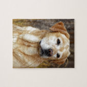gelbes labrador retriever puzzle (Horizontal)