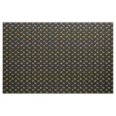 Gelbes Labrador-Retriever-Silhouette-Muster Stoff (Yard (91,4 cm))