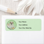 Gelbes Labrador Retriever & Tennis Balls Malerei (Insitu)