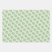 Gelbes Labrador Retriever & Tennis Balls Malerei Geschenkpapier Set (Vorderseite)