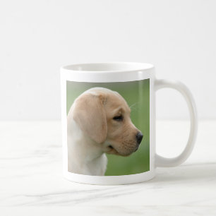 Gelbes Labrador Retriever Welpe Kaffeetasse