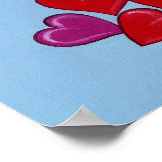 Gelbes Labrador Sammelherd (Liebe) Artwork P Poster (Ecke)