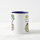 Gelbes Labrador u. Grün Tasse (Zentrum)