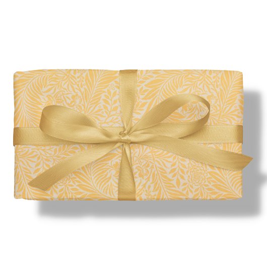 Gelbes Leaf-Muster | Entkopplung Seidenpapier