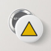 Gelbes leeres Zeichen Button (Vorne & Hinten)