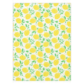 Gelbes Lemon Tableclout Tischdecke (Vorderseite)