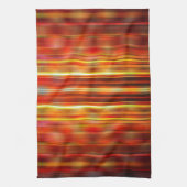Gelbes Lichtstreumuster Handtuch (Vertikal)