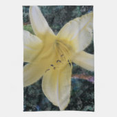 gelbes Lilien-Geschirrtuch Küchentuch (Vertikal)