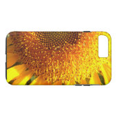 Gelbes Mammut-Sonnenblumen-Foto Case-Mate iPhone Hülle (Rückseite (Horizontal))