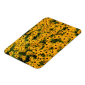 Gelbes Milchfeld - Blume - Magnet (Linke Seite)