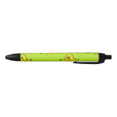 Gelbes Monster in Grün Kugelschreiber (Unterseite)