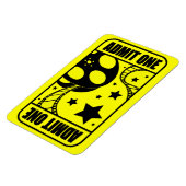 Gelbes Movie Ticket Flexible Magnet (Linke Seite)