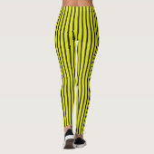 Gelbes Muster Leggings (Rückseite)