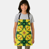 Gelbes Muster Schürze (Insitu)