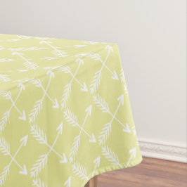 Gelbes Muster Tischdecke