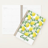 Gelbes Muster Zitronengrün Planer (Anzeige)