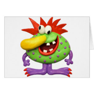 Gelbes Nasen-Monster