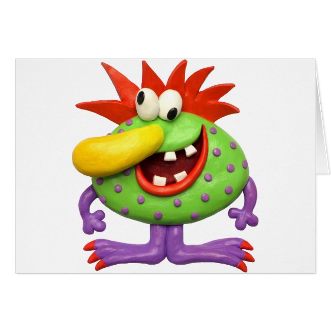 Gelbes Nasen-Monster (Vorderseite (Horizontal))