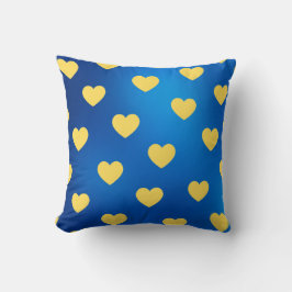 Gelbes Niedliches süßes, gemütliches, modernes rom Kissen