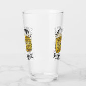 Gelbes Ohr für Mais auf der Cob-Familie Picnic Glas (Links)