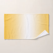 Gelbes Ombre Steigungs-Farbbad-Tuch-Set Badhandtuch Set (Handtuch)