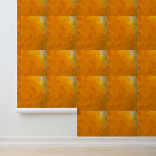 Gelbes Orange Abstraktes Muster farbenfroh Boho Ch Tapete