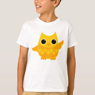 Gelbes Owly T-Shirt