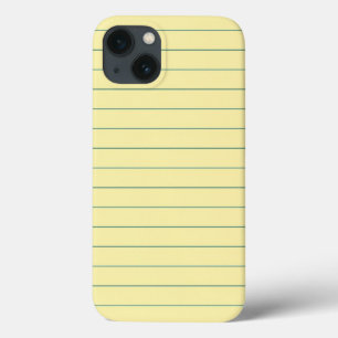 Gelbes Papier Case-Mate iPhone Hülle