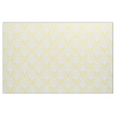 Gelbes Pariser Damaskusmuster Stoff (Fat Quarter (45,7 x 55,9 cm))