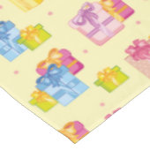 Gelbes Party Geschenk Tablette Tischdecke (Schrägansicht)