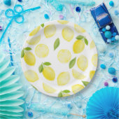 Gelbes Party Pappteller (Party)