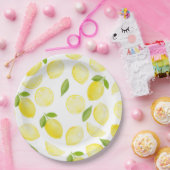 Gelbes Party Pappteller (Party)