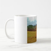 Gelbes Pferd, Frühlingshasen Kaffeetasse (Links)