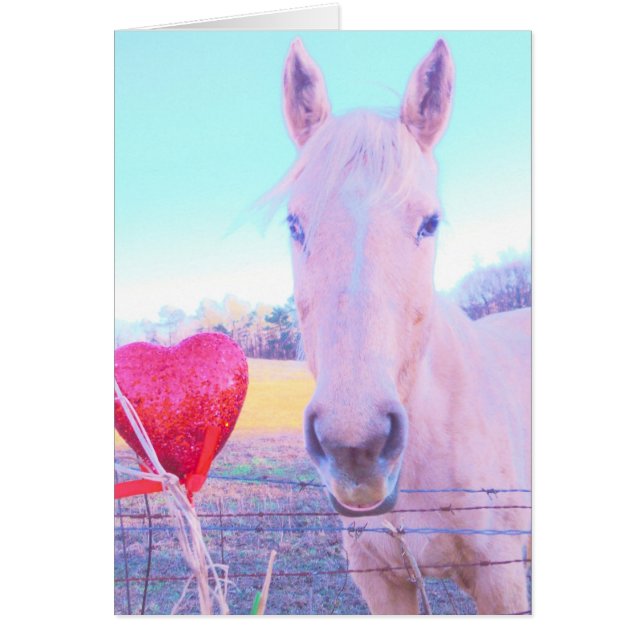 Gelbes Pferd und Rotes Herz (Vorne)