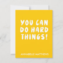 Gelbes positives Inspirationsangebot