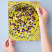 Gelbes Potpourri-Bastelpapier in Großpackung für S Flyer (Hand)