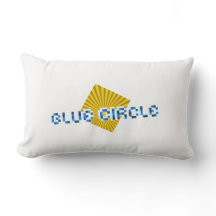 Gelbes Quadrat mit Balken und optischem Pixel-Text