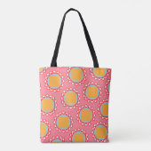 Gelbes Quadrat Tasche (Rückseite)
