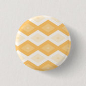 Gelbes Rautenmuster Button (Vorderseite)